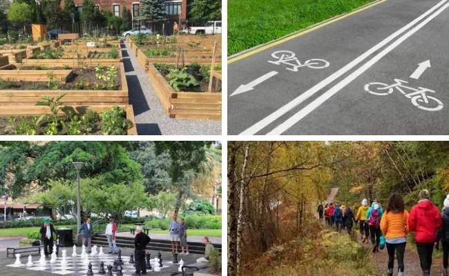 Community resources supporting brain-healthy living